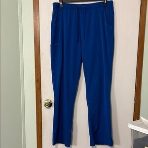 Healing Hands HH Works Blue Scrub Pants Size XLT